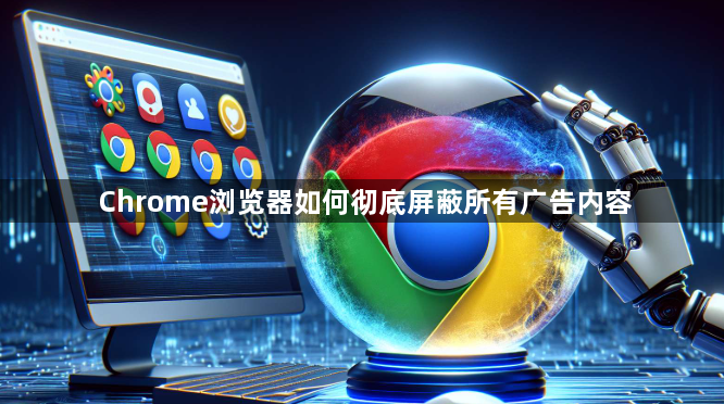 Chrome浏览器如何彻底屏蔽所有广告内容1