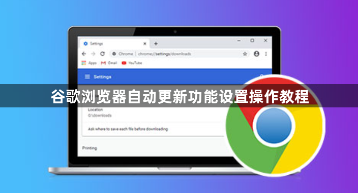 谷歌浏览器自动更新功能设置操作教程1