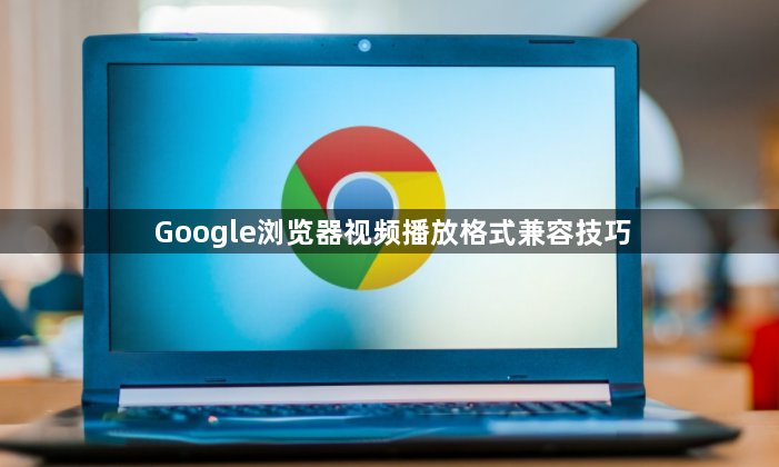 Google浏览器视频播放格式兼容技巧1