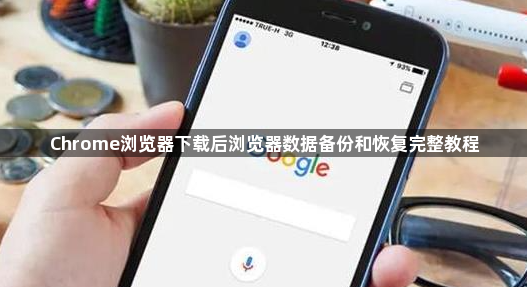 Chrome浏览器下载后浏览器数据备份和恢复完整教程1