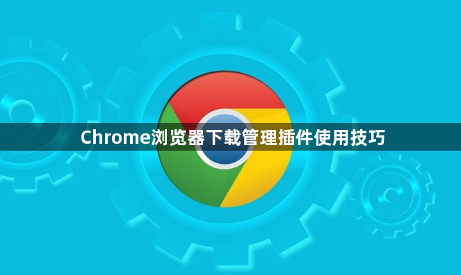 Chrome浏览器下载管理插件使用技巧1
