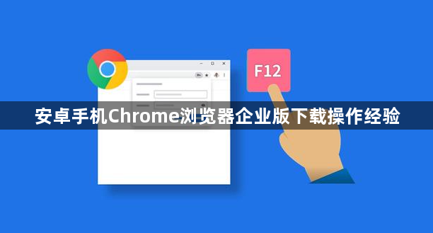 安卓手机Chrome浏览器企业版下载操作经验1