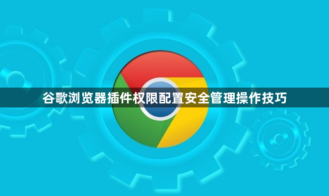 谷歌浏览器插件权限配置安全管理操作技巧1