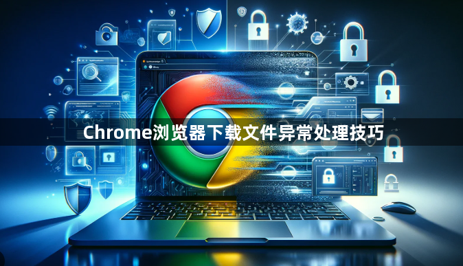 Chrome浏览器下载文件异常处理技巧1